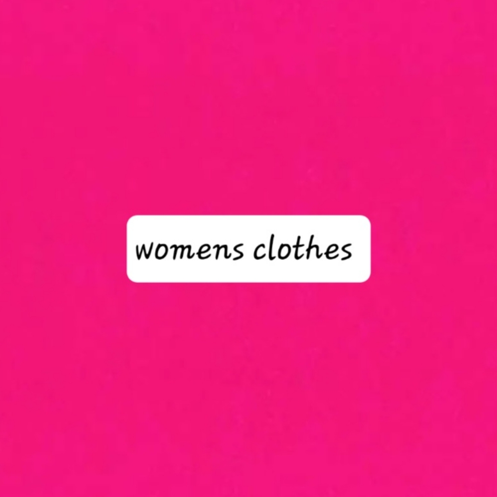 Womens items listed below